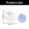 Flower Ball Candle Mould Silicone Molds Ornament Molds Castings Molds Handmade Plasters Molds Craft Supplies
