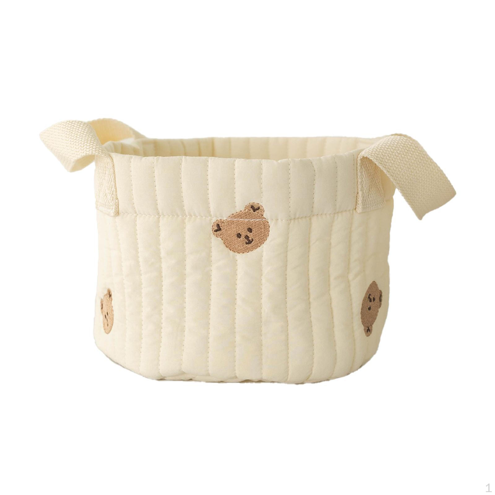 

Changing Basket, Clothes And Toy Carrier, Versatile Portable Storage Bag for, Barbecues Bear Heads Small