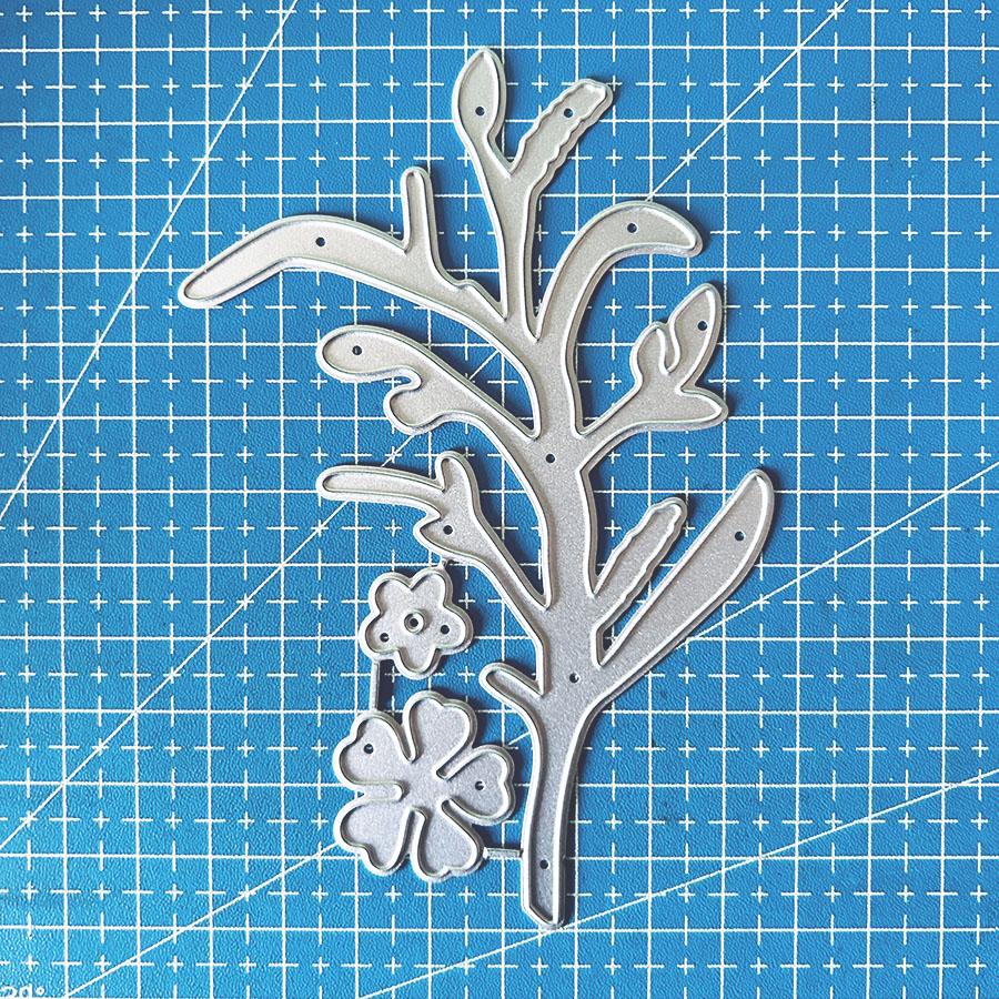 Flower Die Cuts for Card Making,Cutting Dies, Metal Die Cutting Mold, Scrapbooking Dies, DIY Etched Embossing Stencil for Crafts
