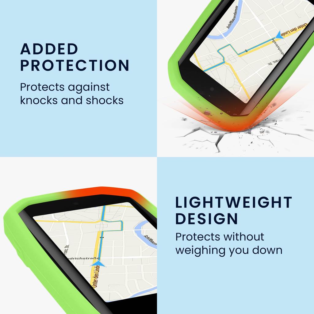 kwmobile Garmin Edge 1050 Compatible Case - Silicone GPS Cycle