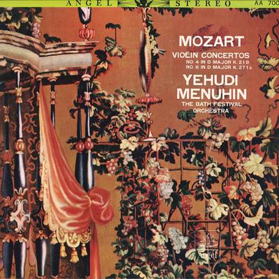 LP Record YEHUDI MENUHIN BATH FESTIVAL ORCHE  Mozart Violin Concertos No.4 In D  AA7005 ANGEL Japan Obi Classical Used