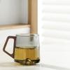 Internal Mountain Protrusion Water Drinking Cup Large Capacity Tea Cup Household Glass Cup  Gift