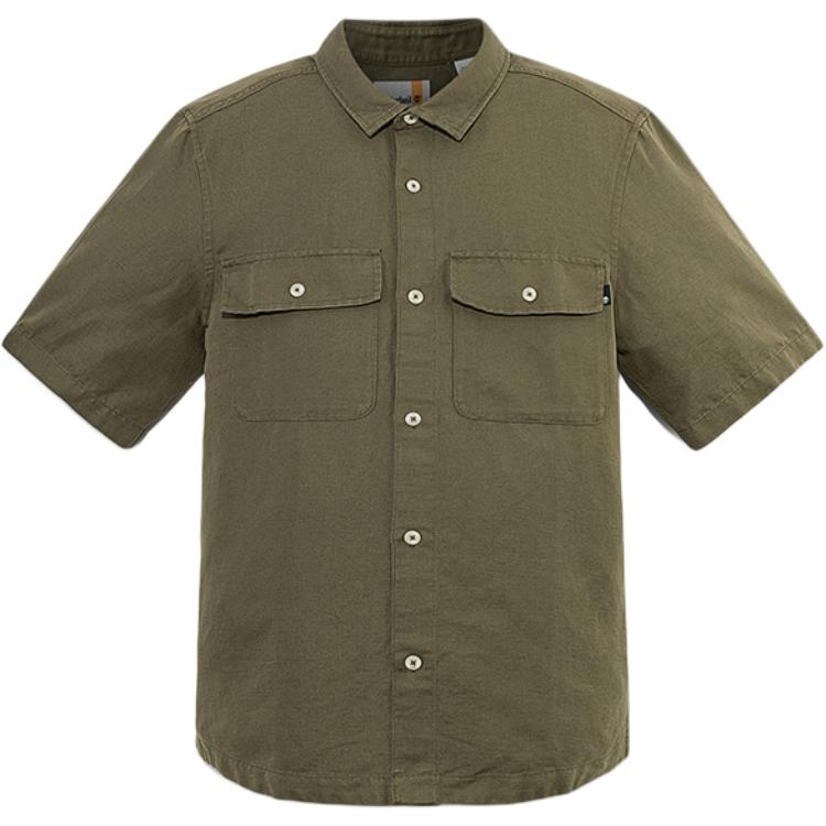 Timberland Outdoor Loose Breathable Short Sleeve Shirt Men shirts A69U7-A58