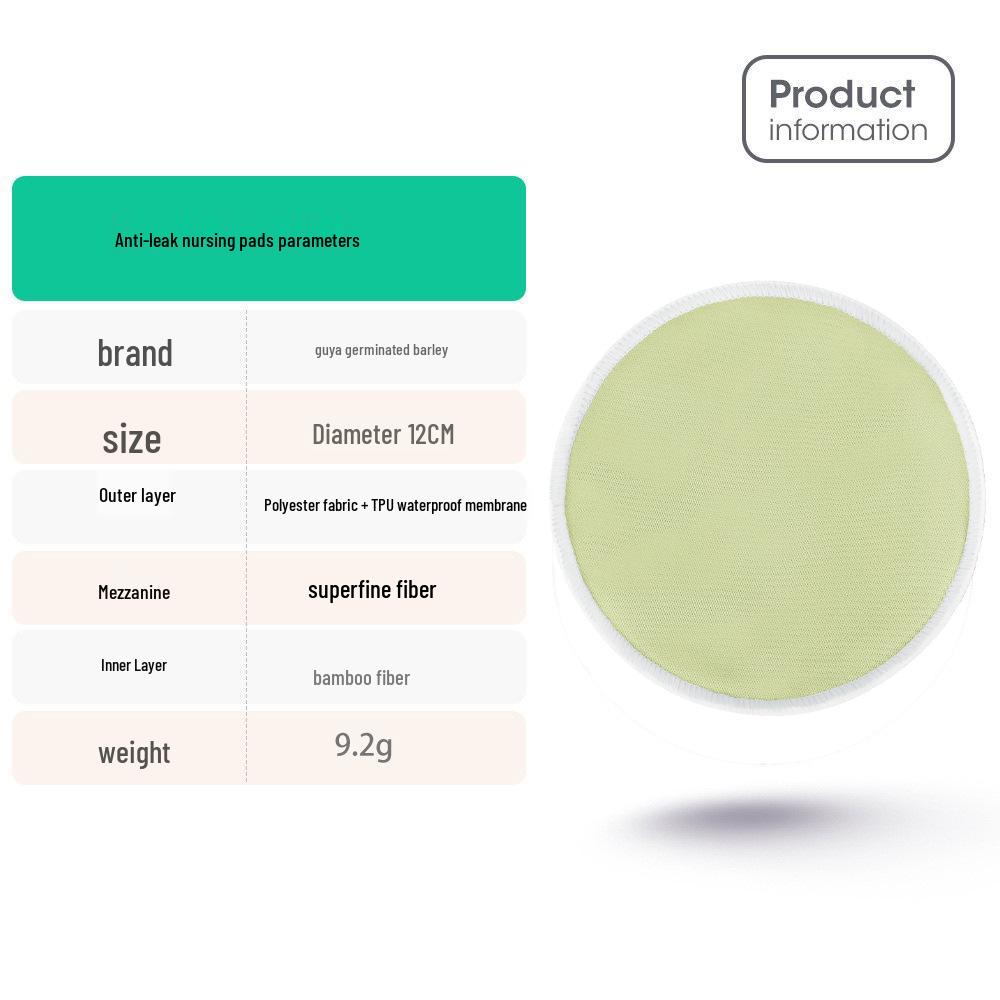 Washable Bamboo Breast Pads & Leakproof Bra for Postpartum Breastfeeding