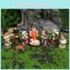 Creative Nativity Set Resin Craft Figurines With Holiday Scene Decor For Christmas Gifts