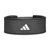 Weight Training Basic Velcro Size L Circumference (Adidas) Belt, Model, Closure, Black/White Logo, (Waist 93-105cm) ADGB-12302BK
