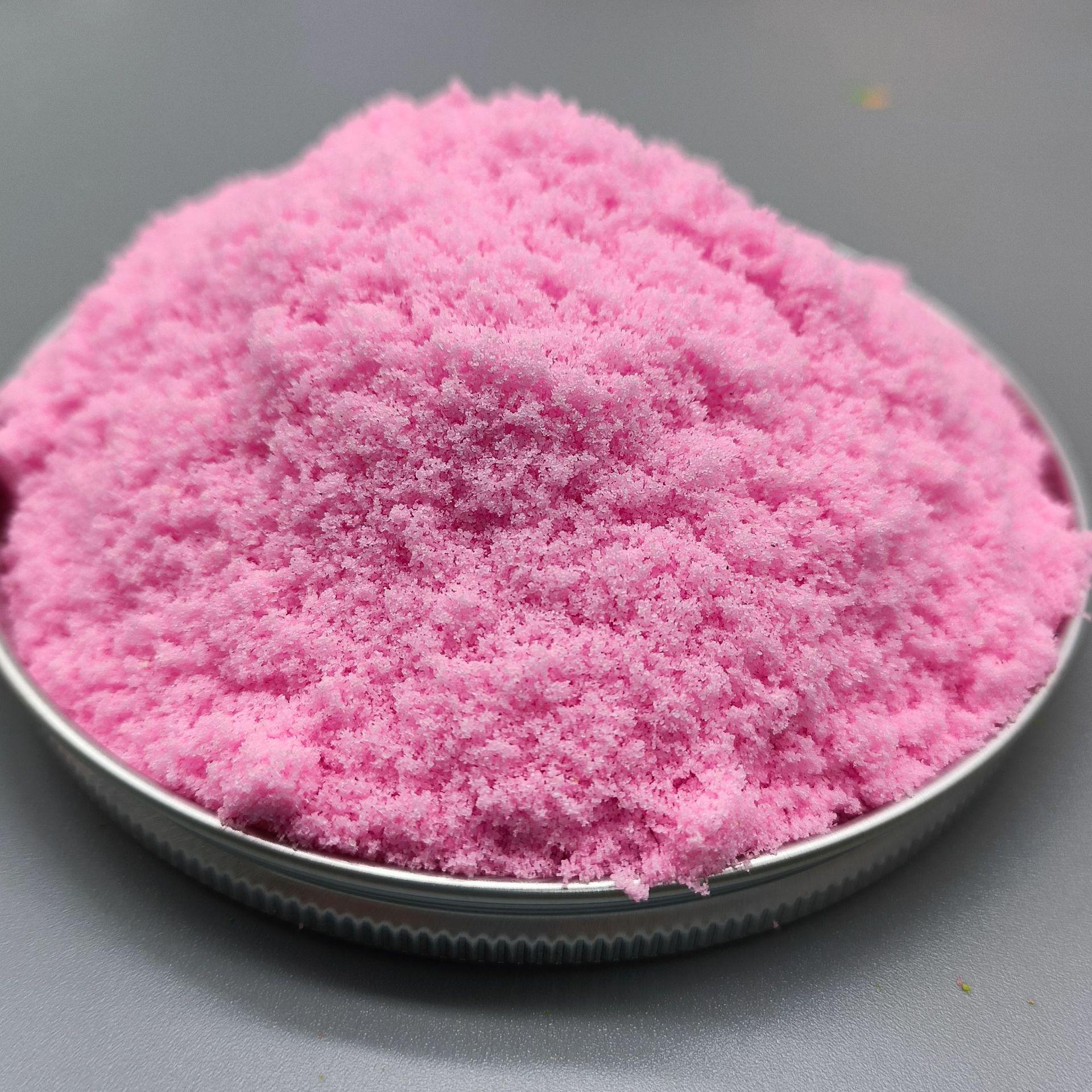 

Разноцветный волшебный космический песок для детей - Развивающая, расслабляющая игрушка розовый