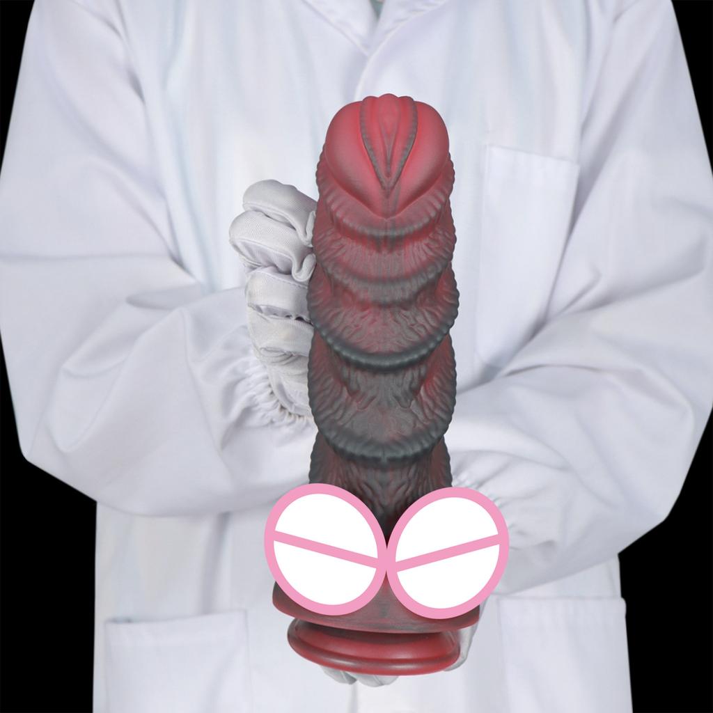 Alien Dildo Fake Penis Liquid Silicone Adult Sexual Product