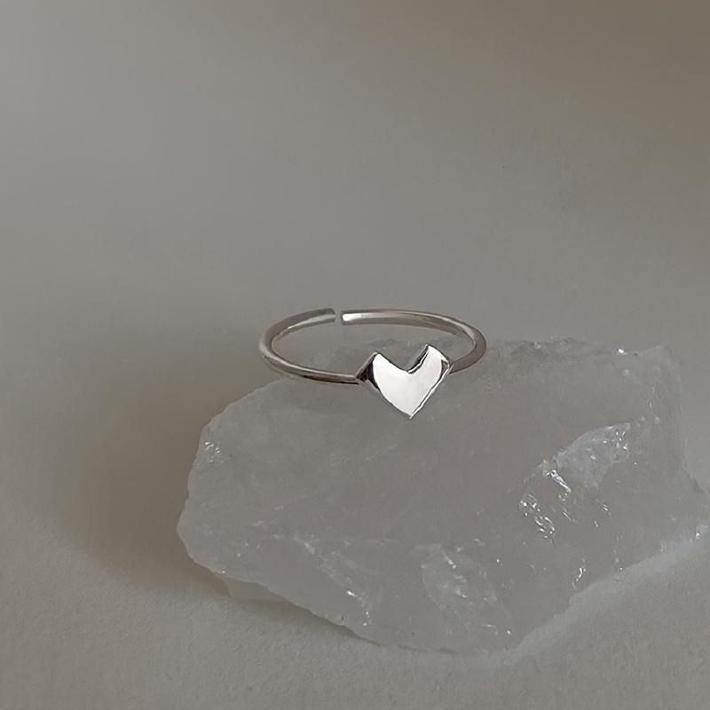 Love Opening Ring, Unisex, Personalized, Exquisite, Fashionable and Versatile, Suitable for Men's and Women's Jewelry, Rings and Jewelry