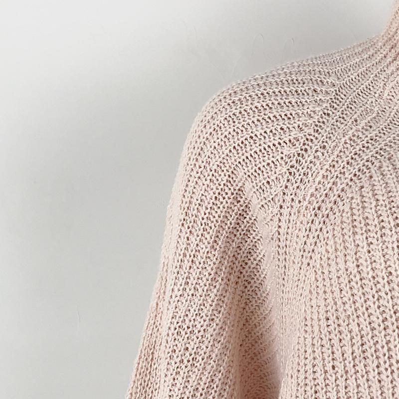 Frauen Rollkragen Übergroßen Gestrickte Kleid Herbst Solide Langarm Casual Elegante Mini Pullover Kleid Winter Kleidung