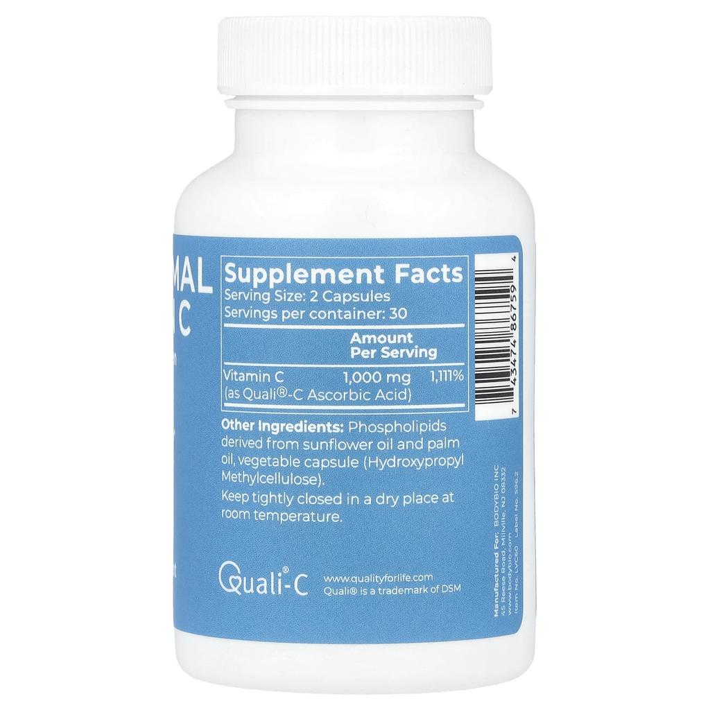 Liposomal Vitamin C, 60 Capsules