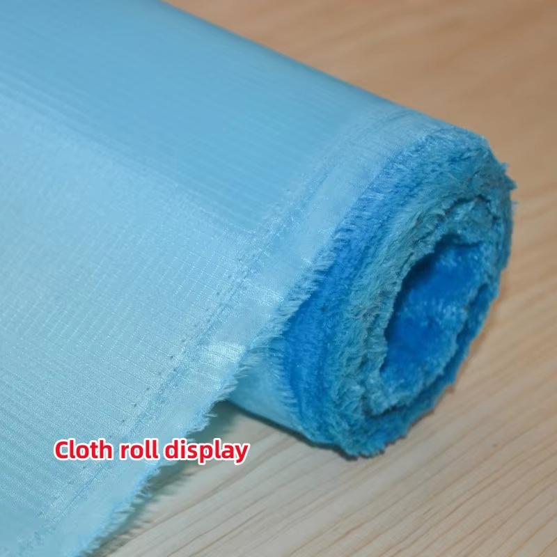 1x1,5M 210T Kariertes Polyester-Taft Wasserdicht PU-beschichtetes Stoff für Zelt, Rucksack, Einkaufstasche für den Außenbereich Ultraleicht