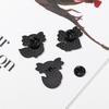 Cute Anime Alloy Brooch Cartoon Marine Animal Salamander Student Children's Clothing Badge Accessory Buckle