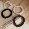Wrinkled Small Intestine Loop Hair Band, Colorful Ponytail Rubber Band, High-elasticity Basic Hair Band