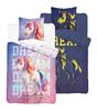 Bedding Set Glowing In the Dark 140x200 Rainbow Unicorn Colorful