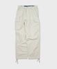 Teuletong Cotton Twill Cargo Pants - Cream