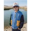[Designer Series] Mqd Children's Clothing Boys' Baseball Jacket Autumn New Children's Color-Block Top