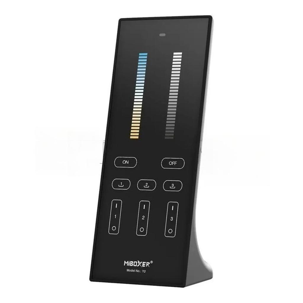 Y1 Y2 Y3 Miboxer Brightness CCT RGB+CCT Vertical Remote 2.4GHz Control for LED Buld LED Strip Light Color Temperaturen Dimmer
