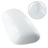 Left Rear View Mirror Cover For  Fit For Jazz 2009-2013 Auto Exterior Side Mirror Cap ABS Plastic White Glass
