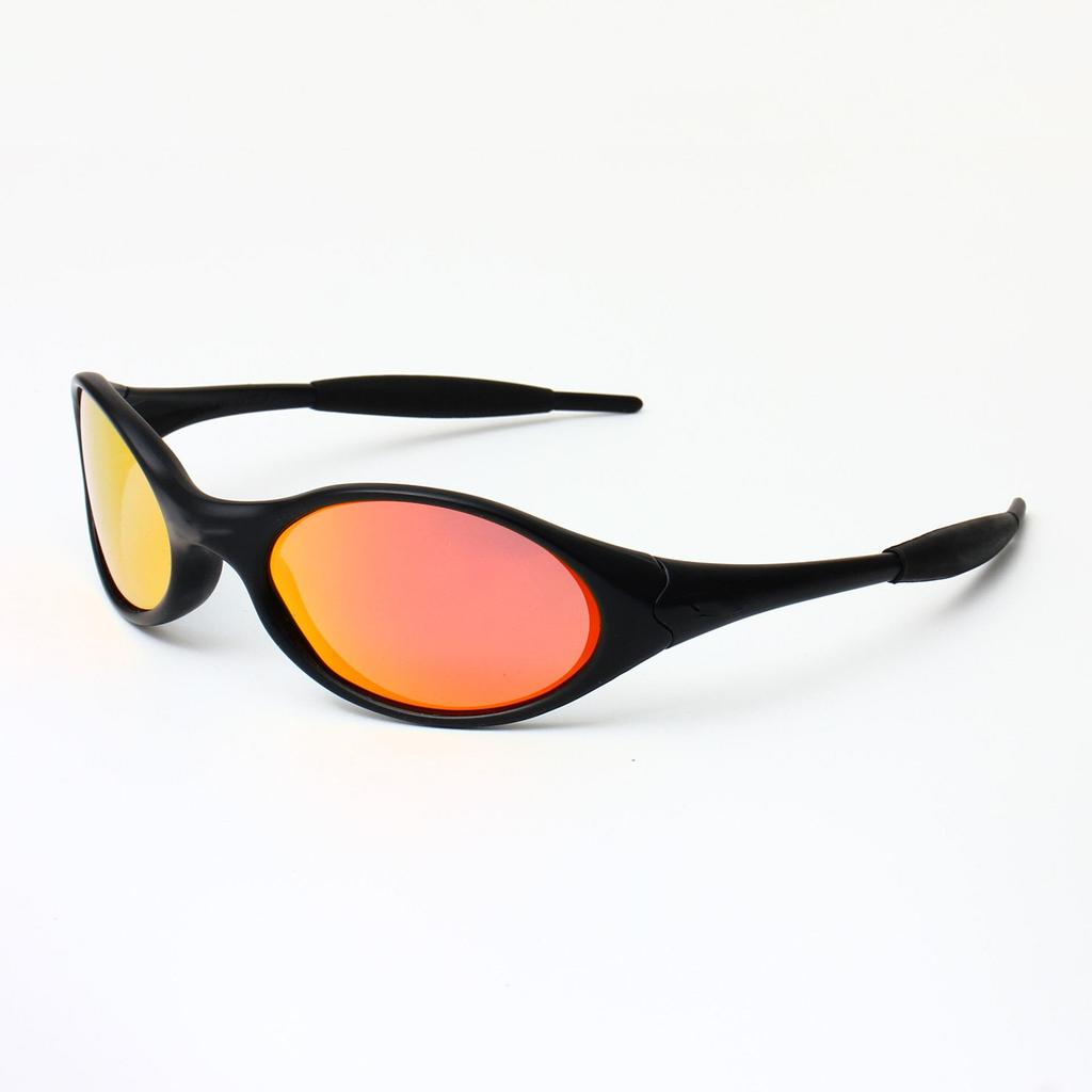 "Retro Oval Sunglasses for Outdoor Sports and Travel - Unisex Design"