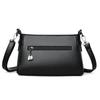 Soft Leather Women's Small Square Bag Shoulder Bag Middle-Aged Mother's Bag Commuter Crossbody Bag