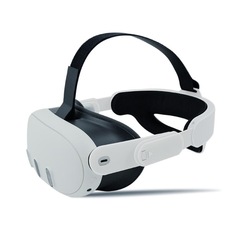 Protective Carrying Case for 3 Headset Accessories Waterproof and Shockproof Bag Pressure Reducing Headband Straps