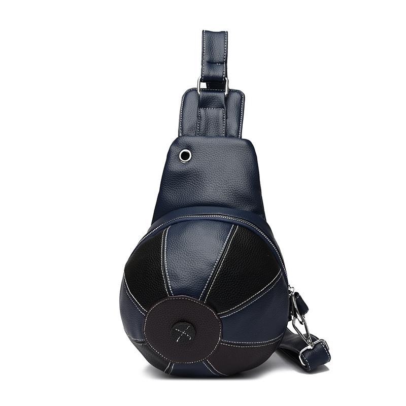 Stitching Women's Bag Hat Line Chest Bag Outdoor Shoulder Crossbody Bag