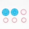DIY Pendant Making Kit 12Pcs Mini Plate Clay Molds, Earring Molds with Positioning Base, Multi?Shape Polymer Craft Supplies Cutters for Earring,
