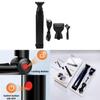 Electric Shaver Back Hair Trimmer With Usb Rechargeable Full Body Hair Removal Device For Men
