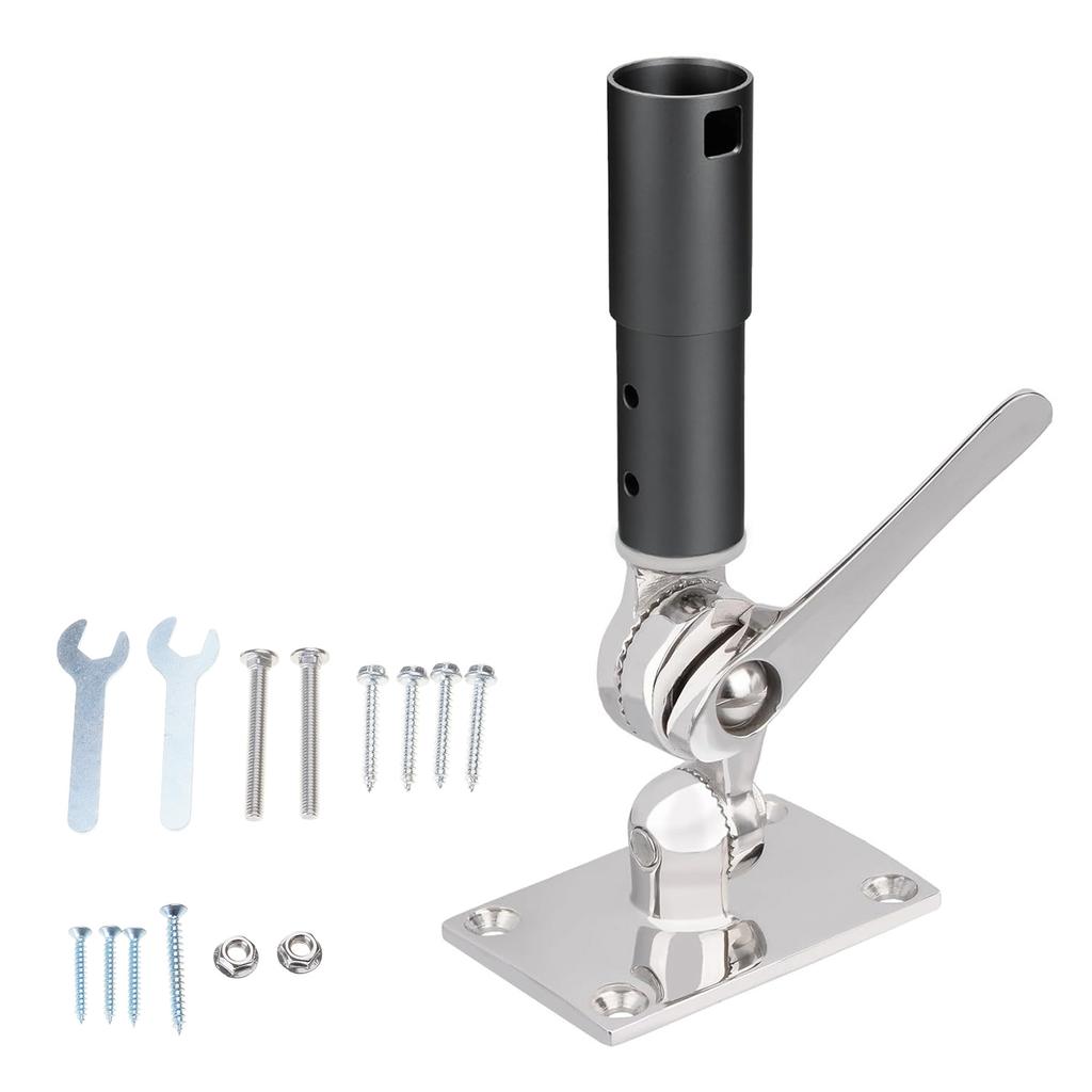 Antenna Mount Mount with Screw Marine Adjustable Antenna Base Mount Kit for Starlink Satellite Dish V2 Antenna