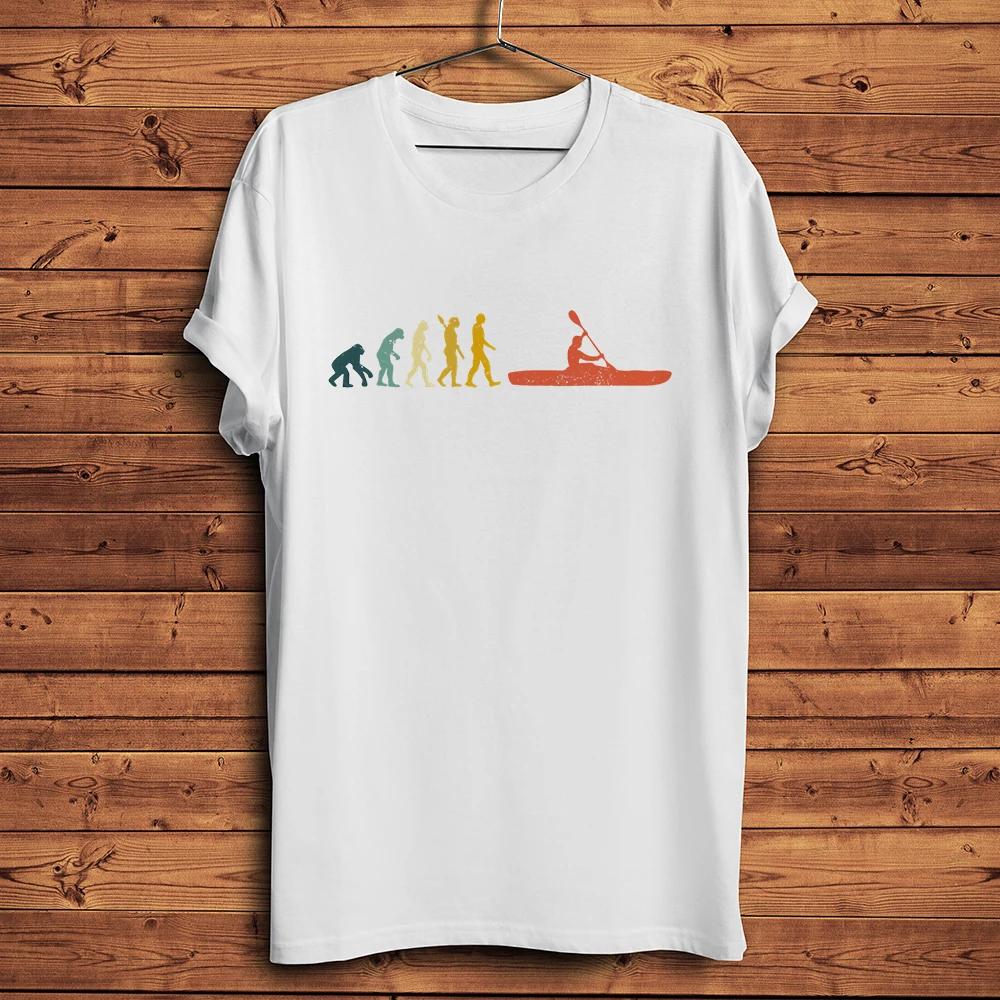 Evolution of Unisex Skiing Basketball Surfing Fishing Funny T ShirtVintage Casual Short TShirtUnisex Tee Breathable Print