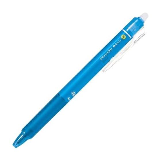 PILOT Erasable Ballpoint Pen Frixion Ball Knock 0.5 Light Blue LFBK23EFLB