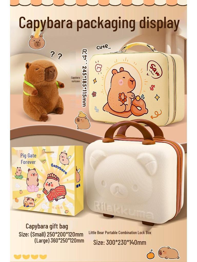 Capybara Stationery Set Gift Box: Creative Learning Supplies & Souvenir Student Reward