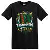Turkmenistan Flagge T-Shirt Grüner Halbmond Sterne Patriotisches Kulturelles Grafik-T-Shirt