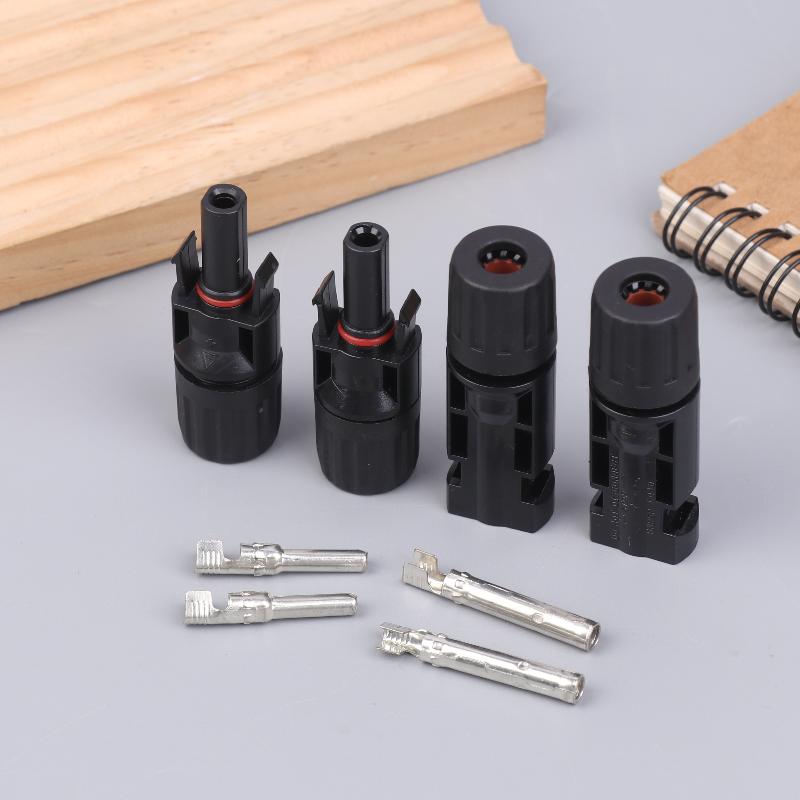 5Pair Solar Panel Cable Connector Mc4 Solar Photovoltaic Connectors Male/Female Solar Plug Cable Connectors 1000V 30A