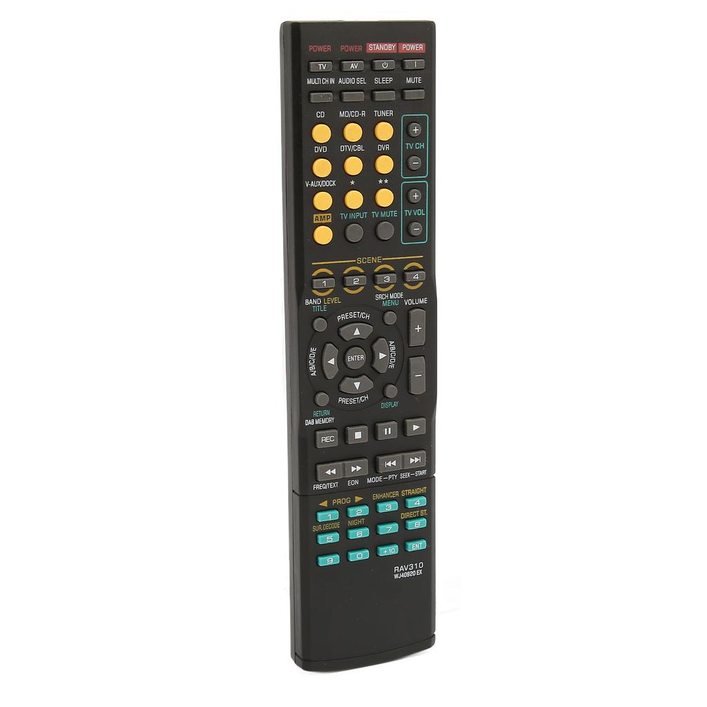 RAV310 WJ40920 EX Remote Control for RXV563 HTR6140 WJ40940EX YHT280 YHT391 RXV1900 HTR6130 RAV284 RXV563BL RXV563 AV