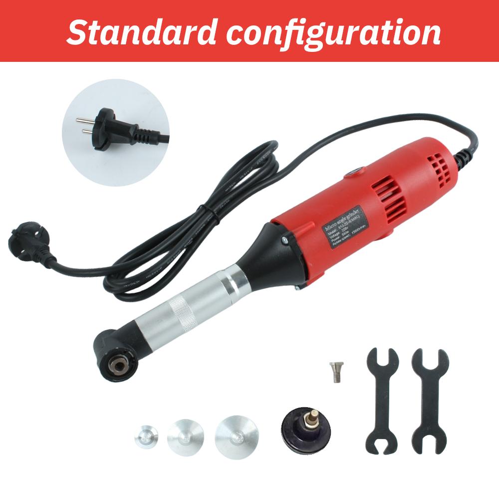 

550W Multi-Functional Electric Angle Grinder 15000RPM Tile Grout Cleaning&Polishing Machine for Tile Deburring Cutting Polishing