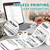 Portable Bluetooth Label Maker Machine with 3 Waterproof Label Rolls, 2 Inch Lightweight Thermal Label Printer for Small Business Office School Home