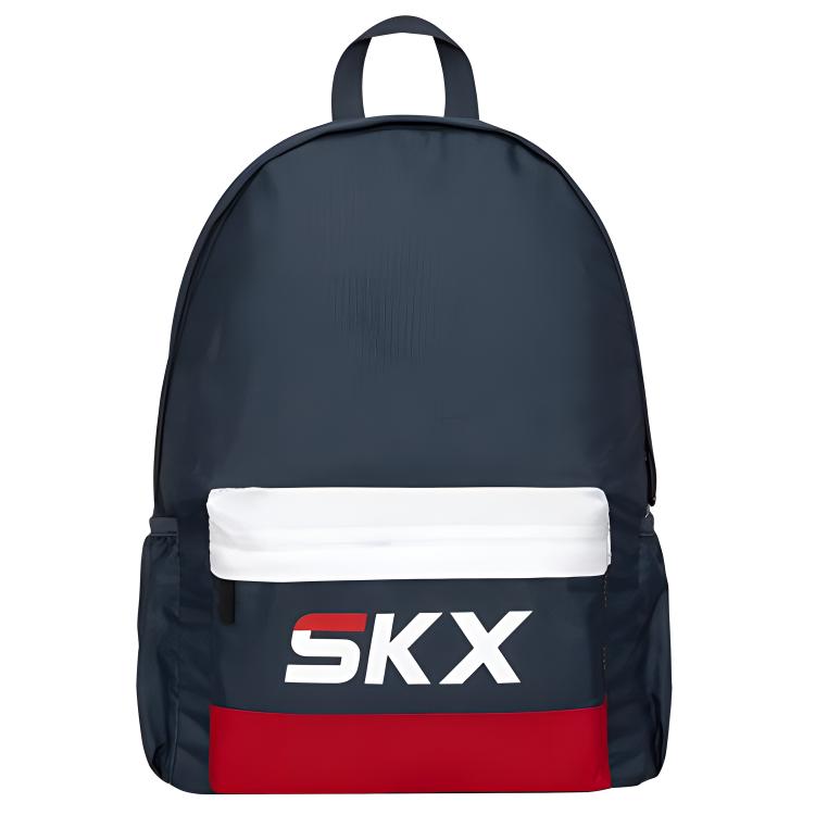 Skechers Casual Fabric Backpack Unisex Backpacks Navy-Blue L320U002 Navy Blue