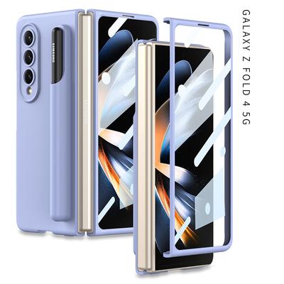 Flüssigsilikon Weiche Hülle Für Samsung Galaxy Z Fold 4 5g Hülle Mit Fold Edition Stiftschlitz Hautgefühl Hülle Für Galaxy Z Fold 4