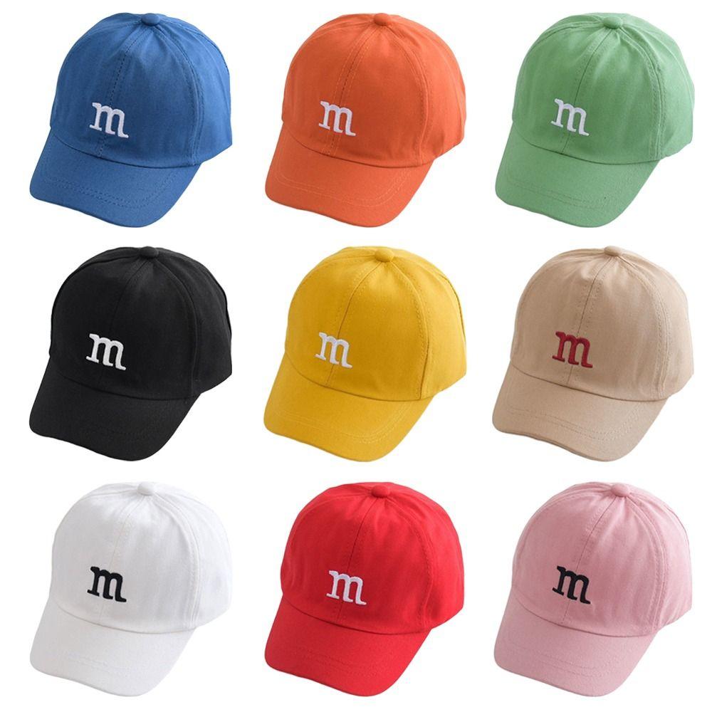 Embroidered Baseball Cap Adjustable Sunscreen Baby Hat New Fashion Children's Hats  Girls Boy