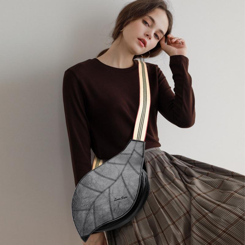 Vintage Chic Crossbody Sling Bag Adjustable Strap Buckle Closure Edge Paint Detailing Versatile Spacious Shoulder Bags For Women Travel Everyday Use