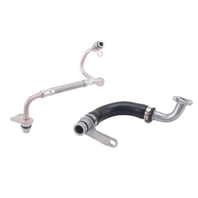 Inlet& Outlet Turbo Oil Feed And Return Line Set(11428626652& 11428626653) For BMW F30 320I 328I F32 428I F10