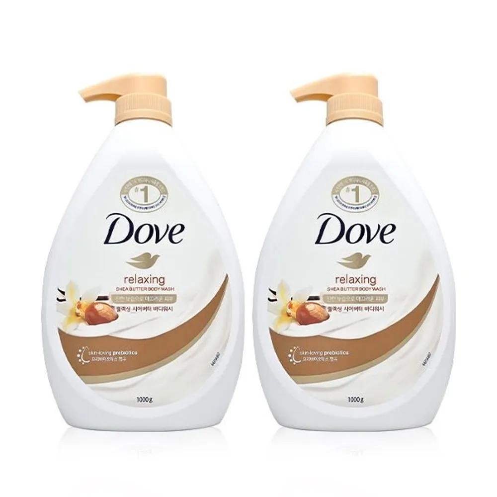 

DOVE Relaxing Shea Butter Body Wash 1000g x 2