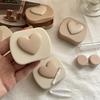 Women's Travel Contact Lens Box Colored Eye Contacts Lenses Box Portable Contact Lens Case Heart-shaped Contact Lenses Case