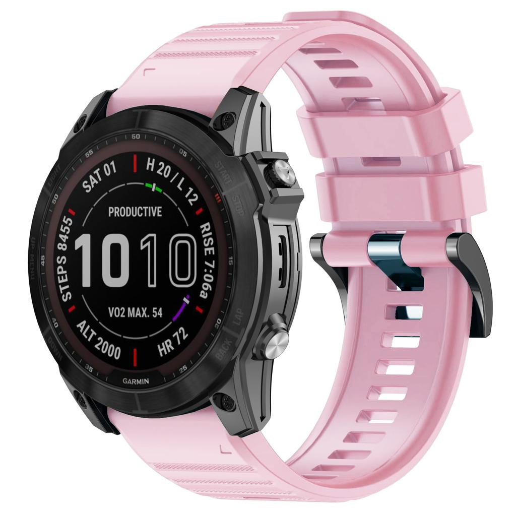 22mm 26mm Silikonarmband für Enduro 3 Tactix Armband für Garmin Fenix 8 E 7 7X Pro 5 5X Plus 6 6X Pro Epix Gen 2 QuickFit Band