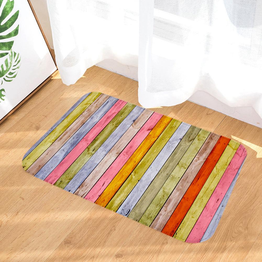 Non Slip Door Mat Water Absorption Rug Carpet Bath Pad Mat Bathroom Bedroom Decor