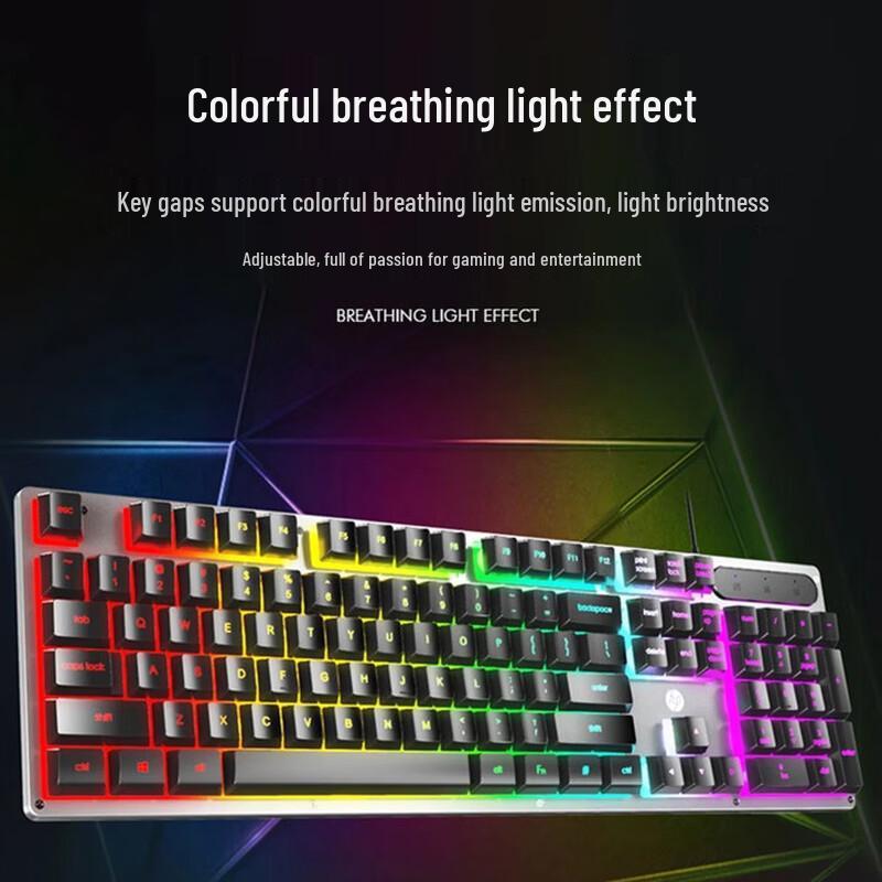 HP KM300f Wired Mechanical Gaming Keyboard & Mouse Combo
