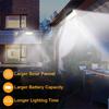 Solar Motion Lights Outdoor 468LED 3 Modes Solar Fence Lights Waterproof Solar Security Lights Yard Door Patio Garage Step 180° Lighting Angle