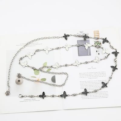 Butterfly Waist Chain Women'S Summer Decorative Dress Shirt Accessories Waist Student Metal Belt